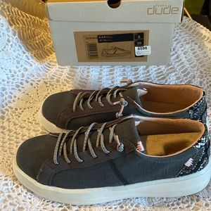 Hey Dudes Women’s size 8 Karina jet black nib